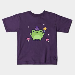 Frog wizzard Kids T-Shirt